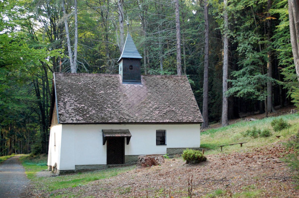 Kaplička na Stražišti.